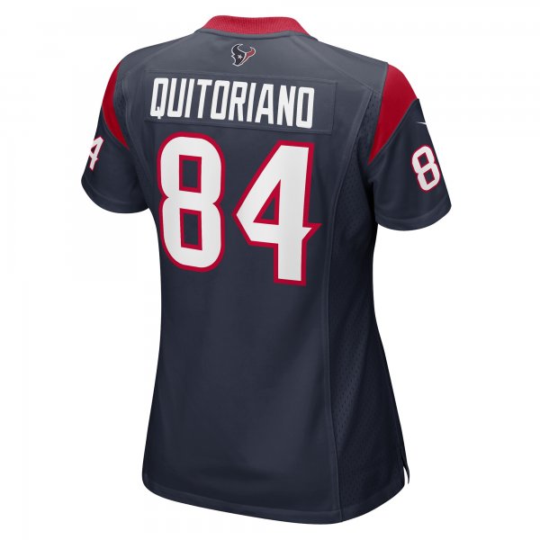 Women's Houston Texans Teagan Quitoriano Nike Navy Game Player Jersey