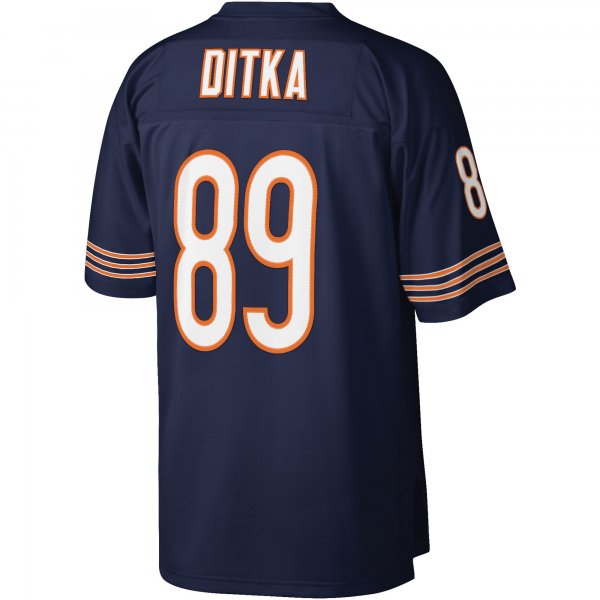 Men's Chicago Bears Mike Ditka Mitchell & Ness Navy Legacy Replica Jersey