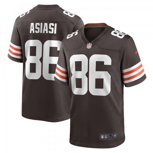 Men's Cleveland Browns Devin Asiasi Nike  Brown  Game Jersey