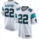 Men's Nike Carolina Panthers #22 Christian McCaffrey White NFL Limited Jersey