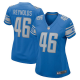 Women's Detroit Lions #46 Craig Reynolds Nike Blue Game Player Jersey