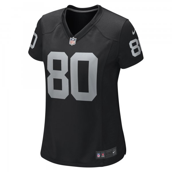 Women's Las Vegas Raiders Jesper Horsted Nike Black Game Player Jersey