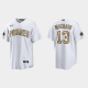 Men's San Diego Padres #13 Manny Machado 2022 MLB All-Star Game Cool Base Jersey - White