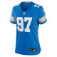 Women's Detroit Lions Aidan Hutchinson Nike Blue Game Jersey