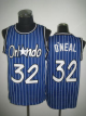 Men's Orlando Magic #32 Shaquille O'Neal Blue Throwback Stitched NBA Jersey