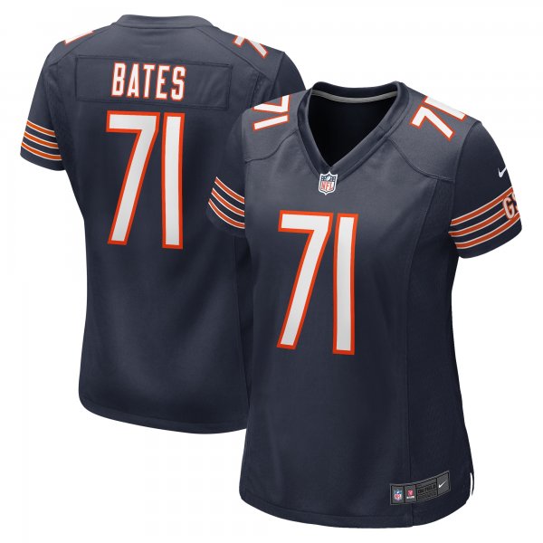 Women's Chicago Bears Ryan Bates Nike  Navy  Game Jersey