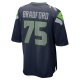 Men's Seattle Seahawks Anthony Bradford Nike College Navy Team Game Jersey