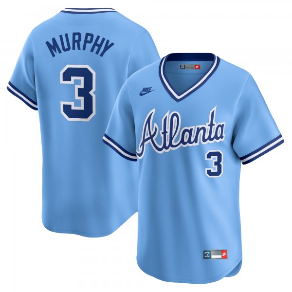 Men's Atlanta Braves Dale Murphy Nike Royal Throwback Cooperstown Limited Jersey