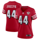 Women's San Francisco 49ers #44 Kyle Juszczyk Nike Scarlet 75th Anniversary Alternate Player Limited Jersey