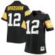 Women's Pittsburgh Steelers Terry Bradshaw Mitchell & Ness Black Legacy Replica Player Jersey