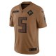 Men's Atlanta Falcons Drake London Nike Brown 2023 Salute To Service Limited Jersey