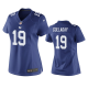 Women's Nike New York Giants #19 Kenny Golladay Game Royal Blue NFL jersey