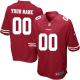 Nike San Francisco 49ers Customized Red Stitched Elite Youth NFL Jersey