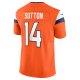 Men's Denver Broncos Courtland Sutton Nike Orange Vapor F.U.S.E. Limited Jersey