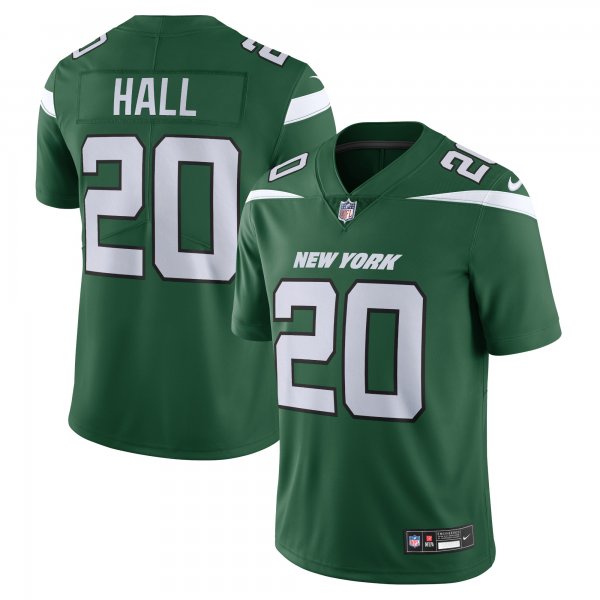 Men's New York Jets Breece Hall Nike Gotham Green Vapor Untouchable Limited Jersey