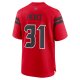 Men's Houston Texans Dameon Pierce Nike Red Alternate Game Jersey