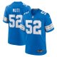 Men's Detroit Lions Netane Muti Nike  Blue Game Jersey