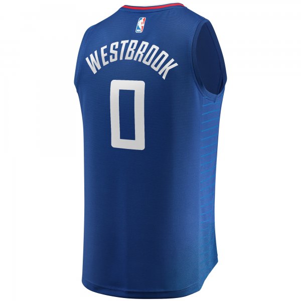 Men's LA Clippers Russell Westbrook Fanatics Royal Fast Break Player Jersey - Icon Edition