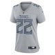 Women's Tennessee Titans Derrick Henry Nike Gray Atmosphere Fashion Game Jersey