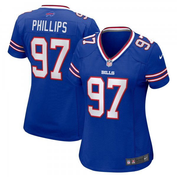 Women's Buffalo Bills Jordan Phillips Nike Royal Game Jersey