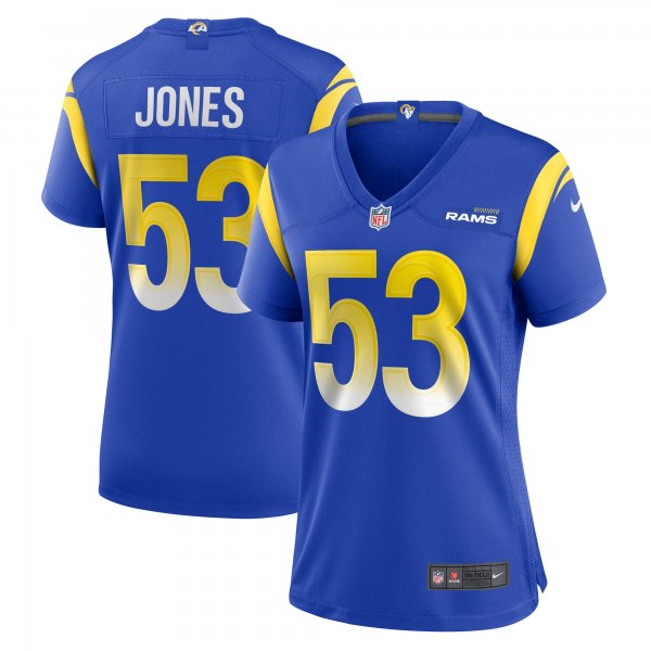 Women's Los Angeles Rams Ernest Jones Nike Royal Team Game Player Jersey