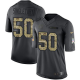 Nike Chicago Bears #50 Mike Singletary Black Men's Stitched NFL Limited 2016 Salute to Service Jersey