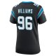 Women's Carolina Panthers DeShawn Williams Nike Black Nike Women's All Player Jersey