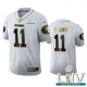 San Francisco 49ers #11 Marquise Goodwin Men's Nike White Golden Super Bowl LIV 2020 Edition Vapor Limited NFL 100 Jersey