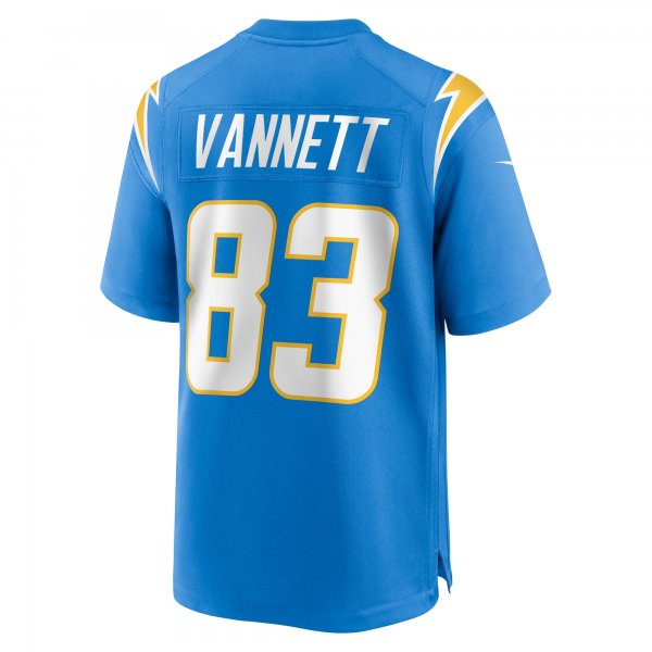 Men's Los Angeles Chargers Nick Vannett Nike  Powder Blue Team Game Jersey