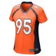 Women's Denver Broncos Elijah Garcia Nike  Orange Team Game Jersey