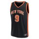 Men's New York Knicks RJ Barrett Fanatics Black Fastbreak Jersey - City Edition