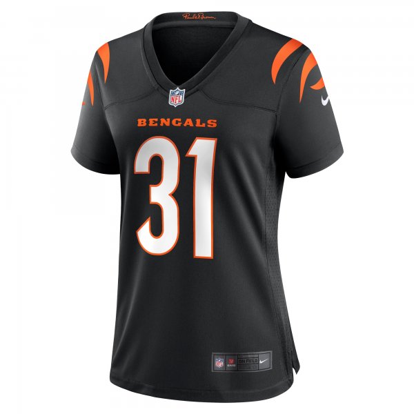 Women's Cincinnati Bengals Ickey Woods Nike Black Retired Player Game Jersey