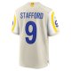 Men's Los Angeles Rams Matthew Stafford Nike Bone Game Jersey