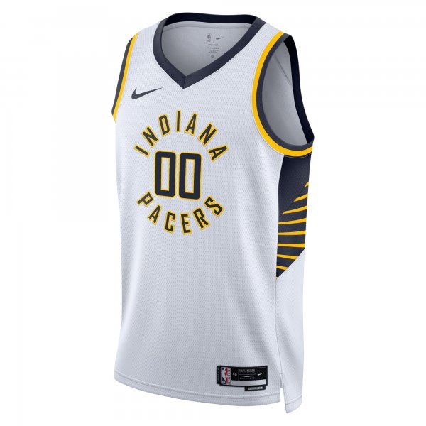 Unisex Indiana Pacers Nike White Swingman Custom Jersey - Association Edition