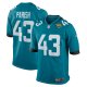 Men's Jacksonville Jaguars Derek Parish Nike  Teal  Game Jersey