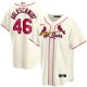 Men's Nike St. Louis Cardinals #46 Paul Goldschmidt Cream Alternate 2020 MLB Jersey