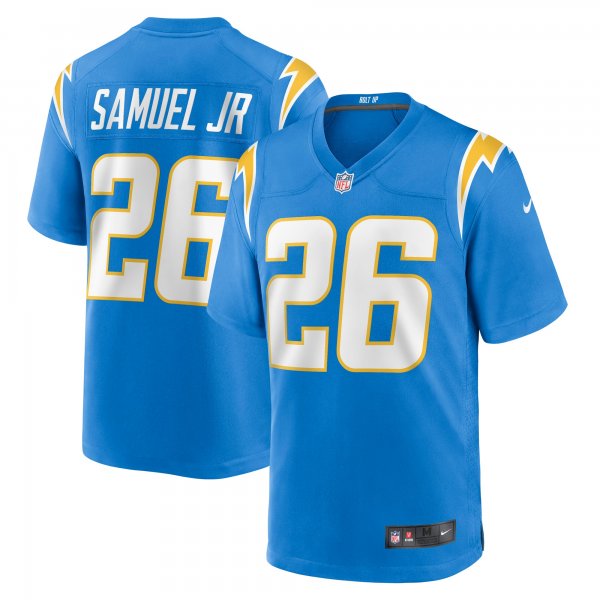 Men's Los Angeles Chargers Asante Samuel Jr. Nike Powder Blue Game Player Jersey