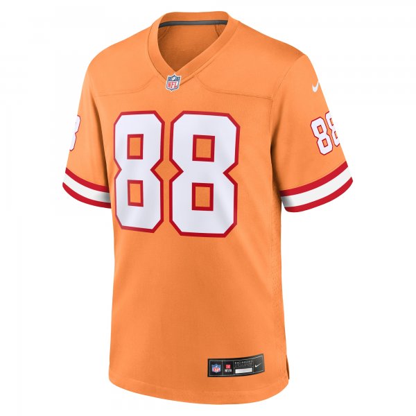 Men's Tampa Bay Buccaneers Cade Otton Nike Orange Throwback Game Jersey