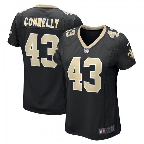 Women's New Orleans Saints Ryan Connelly Nike  Black Team Game Jersey