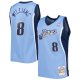 Men's Utah Jazz Deron Williams Mitchell & Ness Blue 2001/02 Hardwood Classics Swingman Jersey