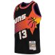 Youth Phoenix Suns Steve Nash Mitchell & Ness Black 1996-97 Hardwood Classics Swingman Throwback Jersey