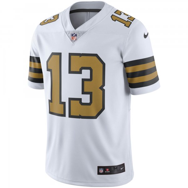 Men's New Orleans Saints Michael Thomas Nike White Vapor Untouchable Color Rush Limited Player Jersey