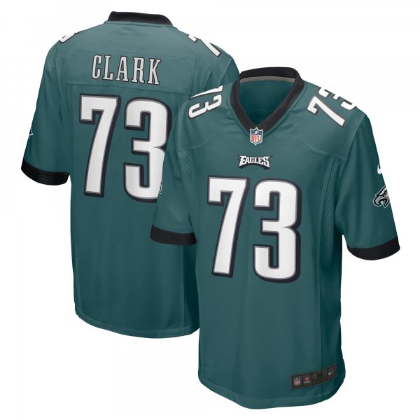 Men's Philadelphia Eagles Le'Raven Clark Nike Midnight Green  Game Jersey