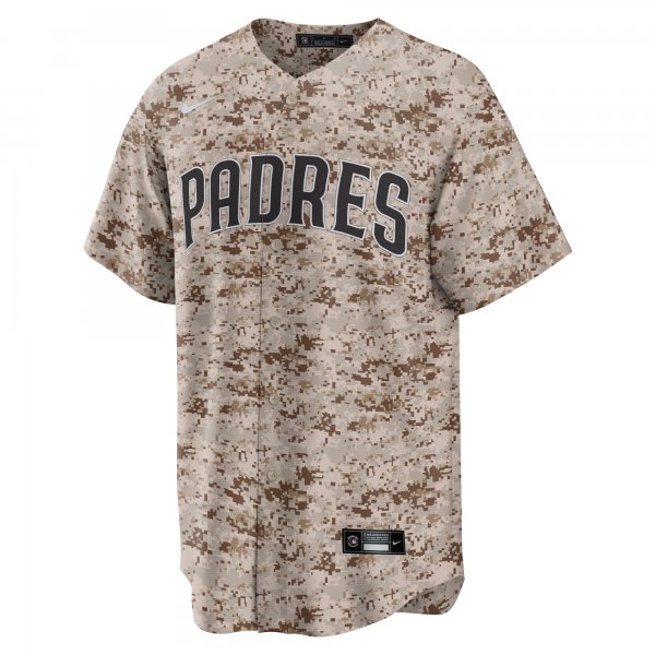 Men's San Diego Padres Fernando Tatis Jr. Nike Camo USMC Alternate Replica Player Jersey