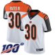 Cincinnati Bengals #30 Jessie Bates III White Men's Stitched NFL 100th Season Vapor Limited Jersey