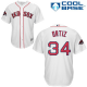 Boston Red Sox #34 David Ortiz White New Cool Base 2018 World Series Champions Stitched MLB Jersey