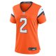 Women's Denver Broncos Patrick Surtain II Nike Orange Game Jersey