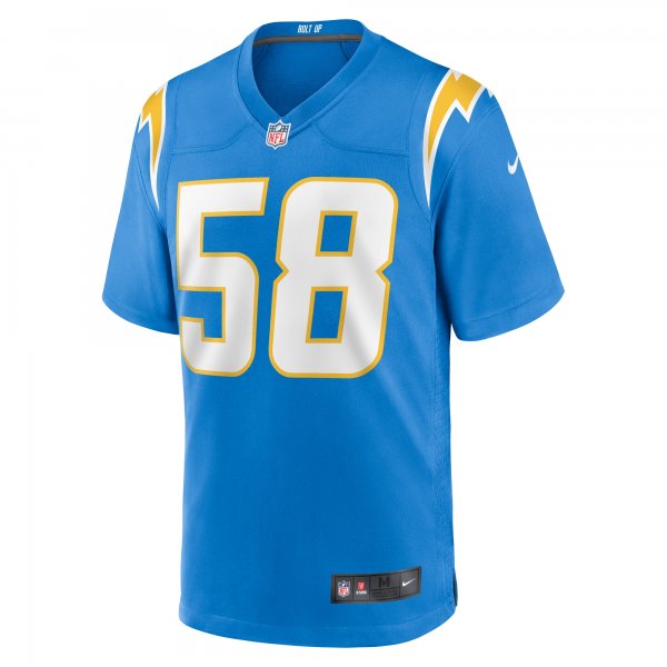 Men's Los Angeles Chargers Denzel Perryman Nike  Powder Blue  Game Jersey