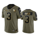 Arizona Cardinals Budda Baker Olive Gold 2021 Salute To Service Men's Limited NFL Jersey