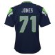 Youth Seattle Seahawks Walter Jones Nike Navy Blue Retired Game Jersey